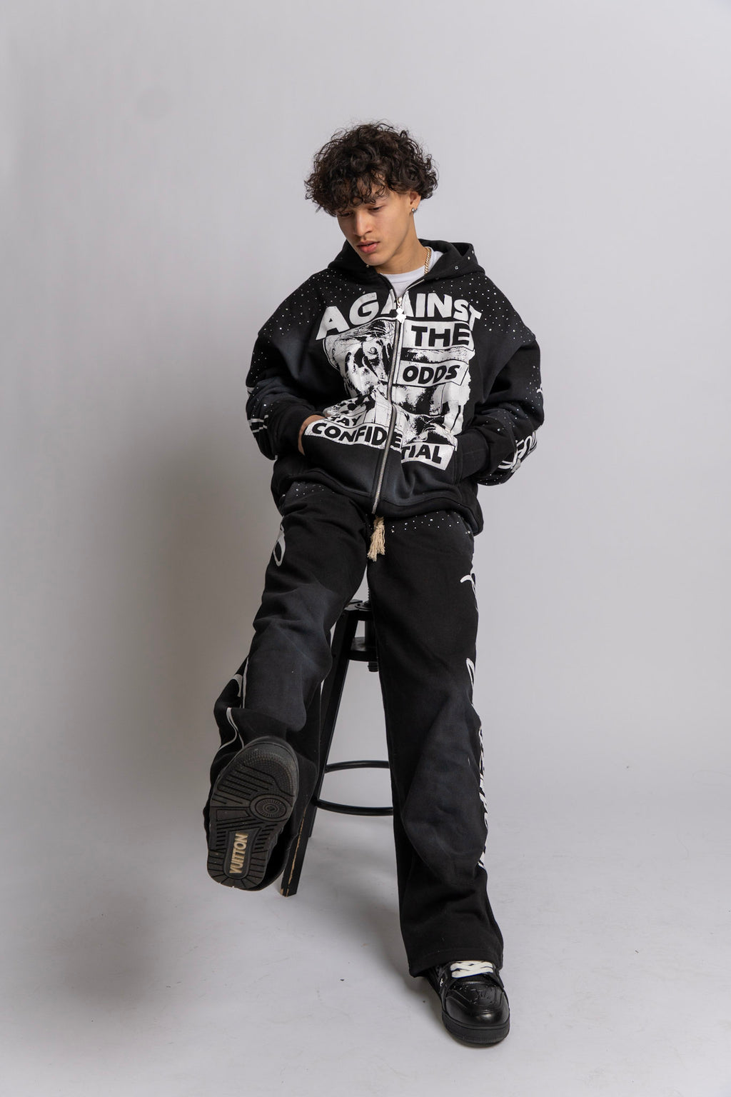 Black Flared Pants