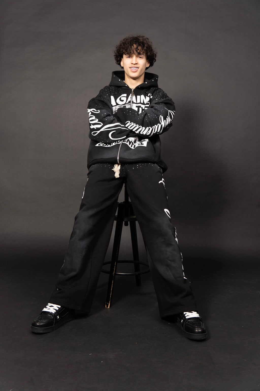 Black Flared Pants