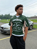 Green & Tan Jersey