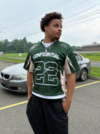 Green & Tan Jersey