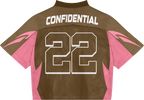 Brown & Pink Jersey