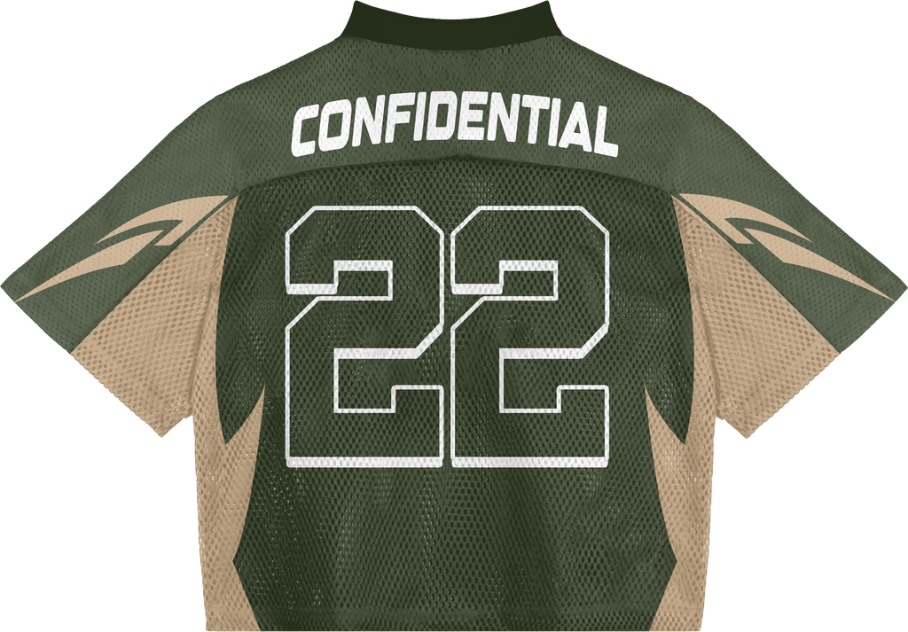 Green & Tan Jersey
