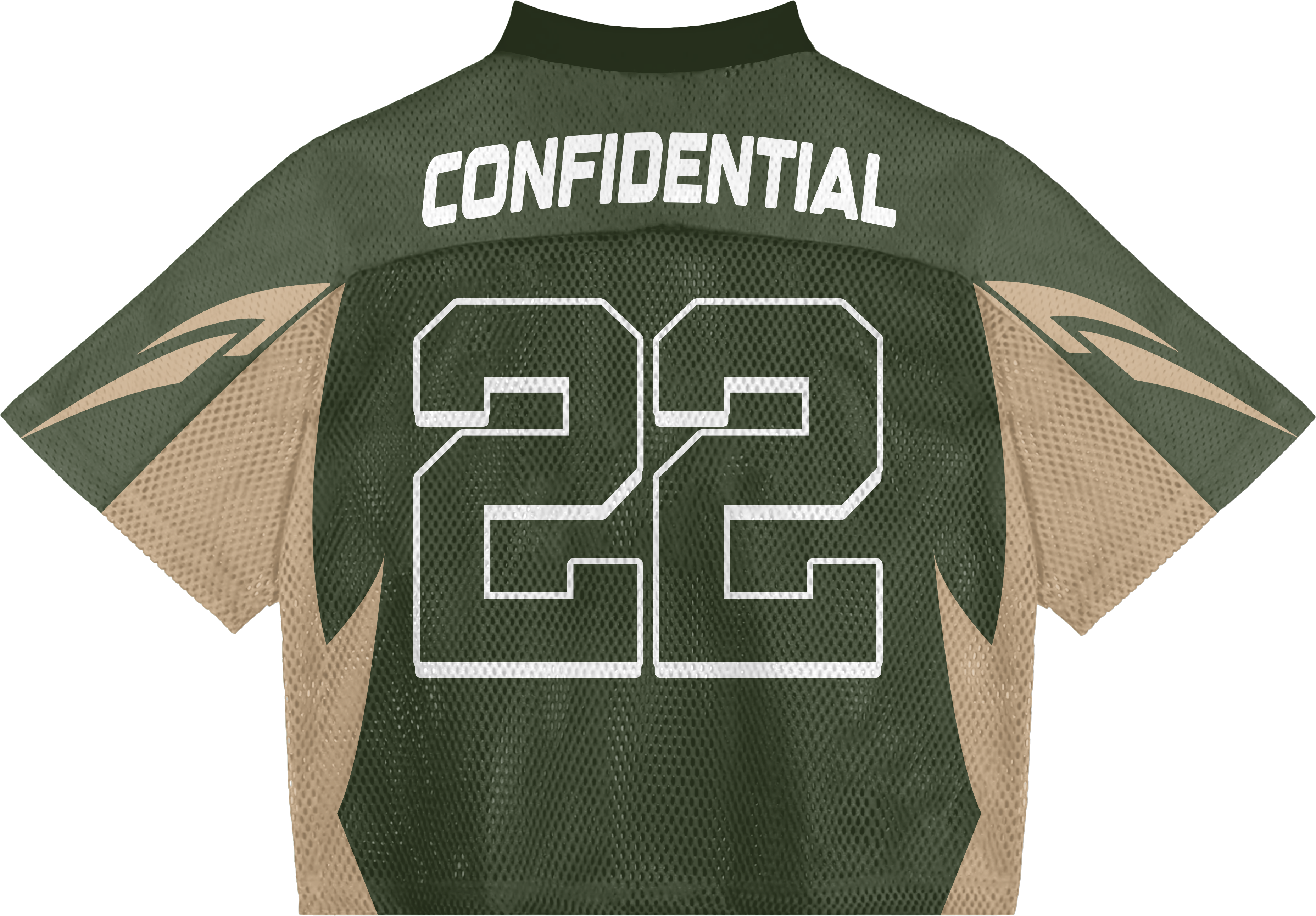 Green & Tan Jersey