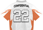White & Orange Jersey