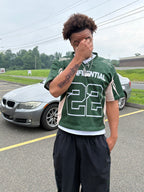 Green & Tan Jersey
