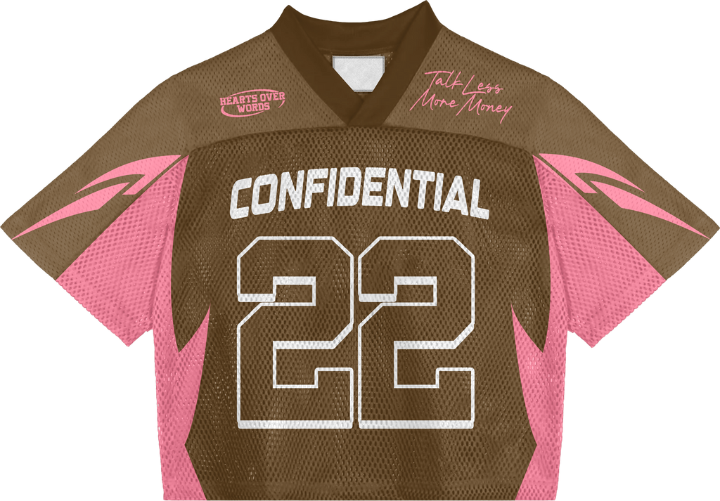 Brown & Pink Jersey