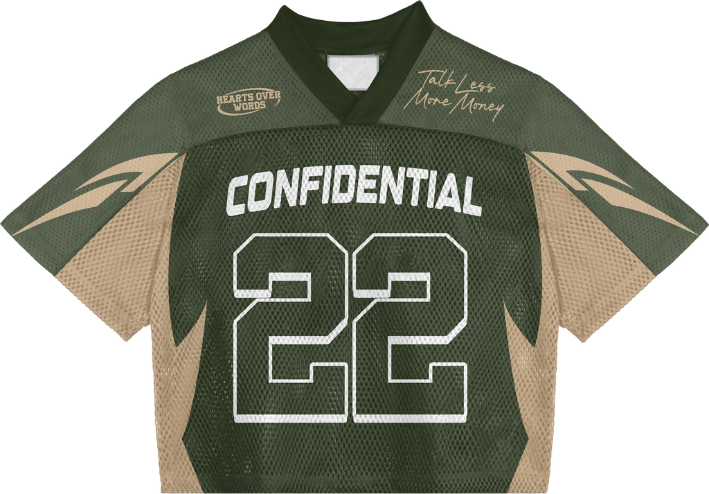 Green & Tan Jersey