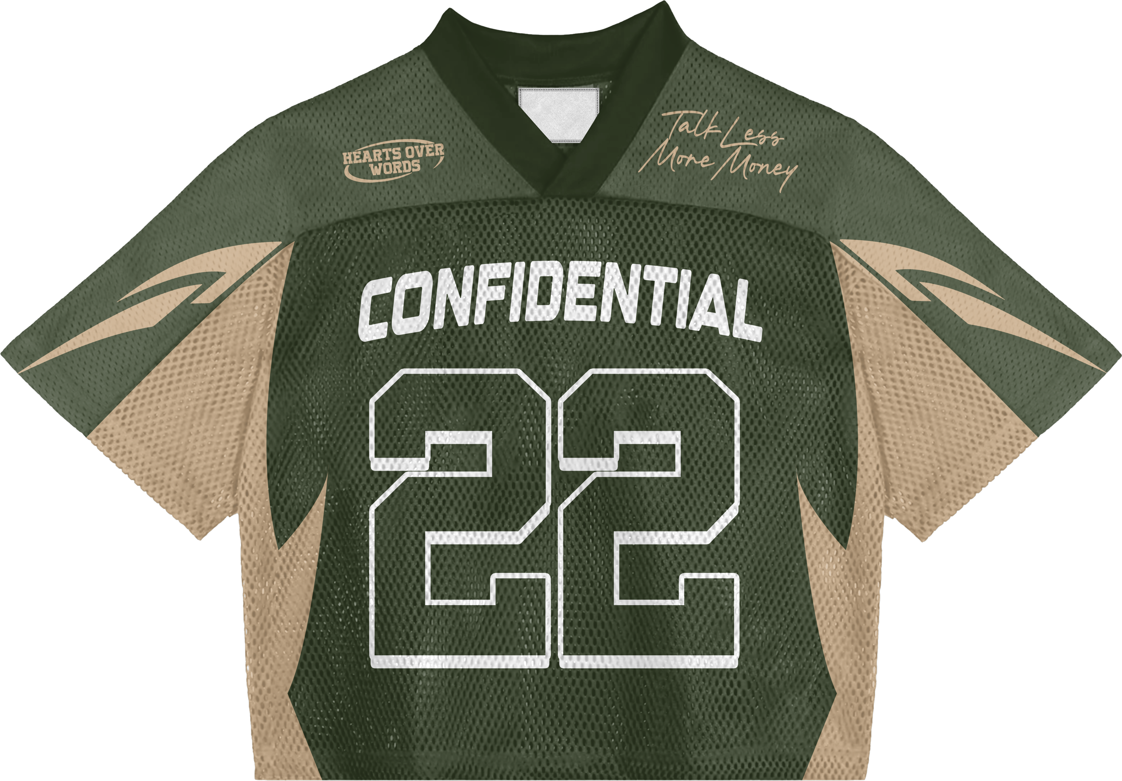Green & Tan Jersey